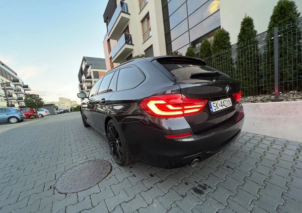 BMW Seria 5 cena 172200 przebieg: 149500, rok produkcji 2017 z Mysłowice małe 56